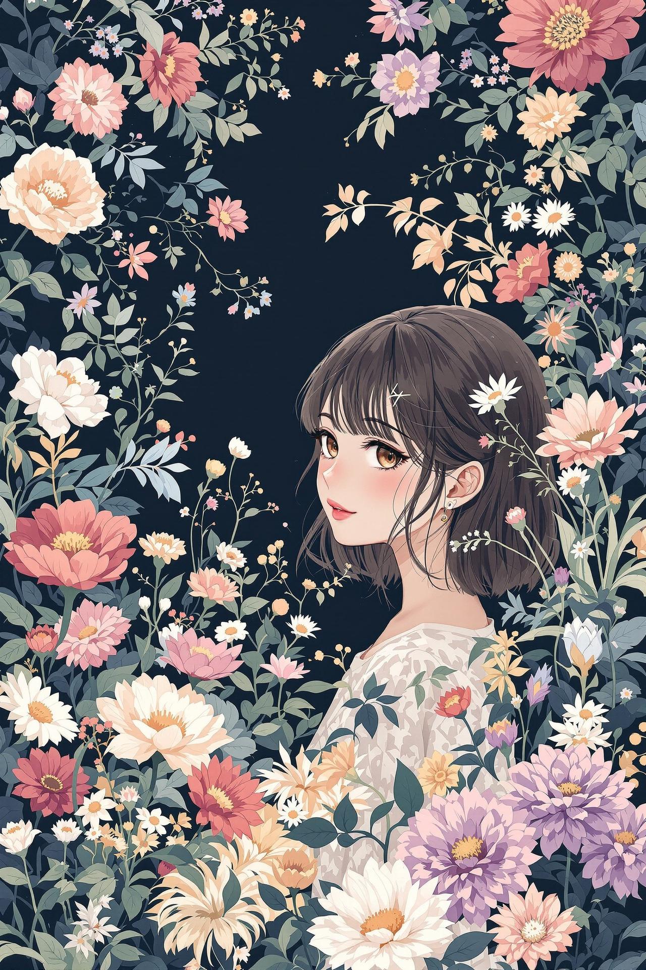 阿窝漫画 - 花守之庭